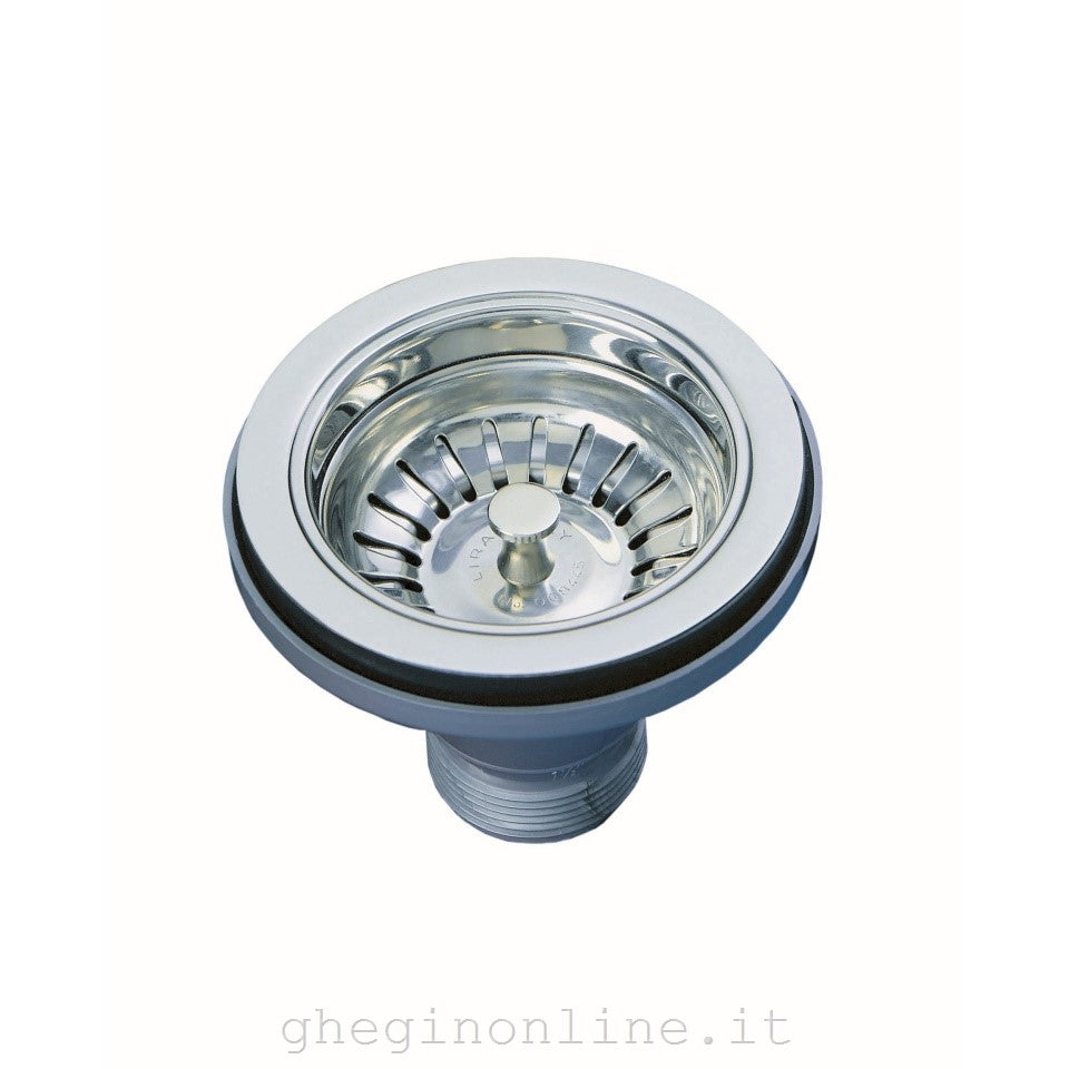 SINK DRAIN 90 MM PVC WITHOUT T