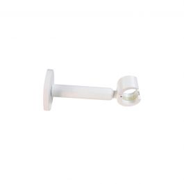 CLOSED SUPPORTS ORGANIC METAL MATT WHITE 115-160 MM D20