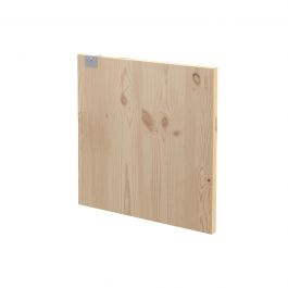 SPACEO KUB DOOR L32.6xH32.2CM IN GREY PINE WOOD