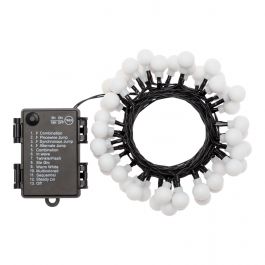 48 spheres light chain 300 led multicolor warm light 4.7m