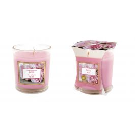 PINK ROOM SCENTED CANDLE IN BICCHIE