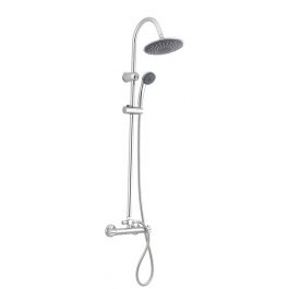 NEREA ARC SHOWER KIT W/CHROME MIXER