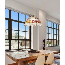 ARAGONA MOTHER-OF-PEARL CHANDELIER D40 E27=60W