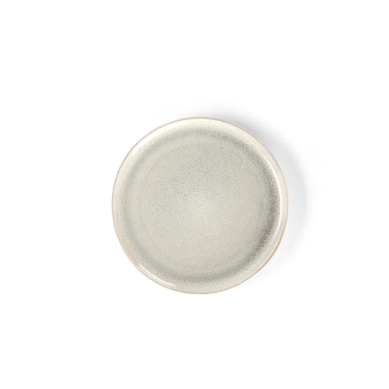 Casa COZY WHITE White plate - set of 4 , Ø 22 cm