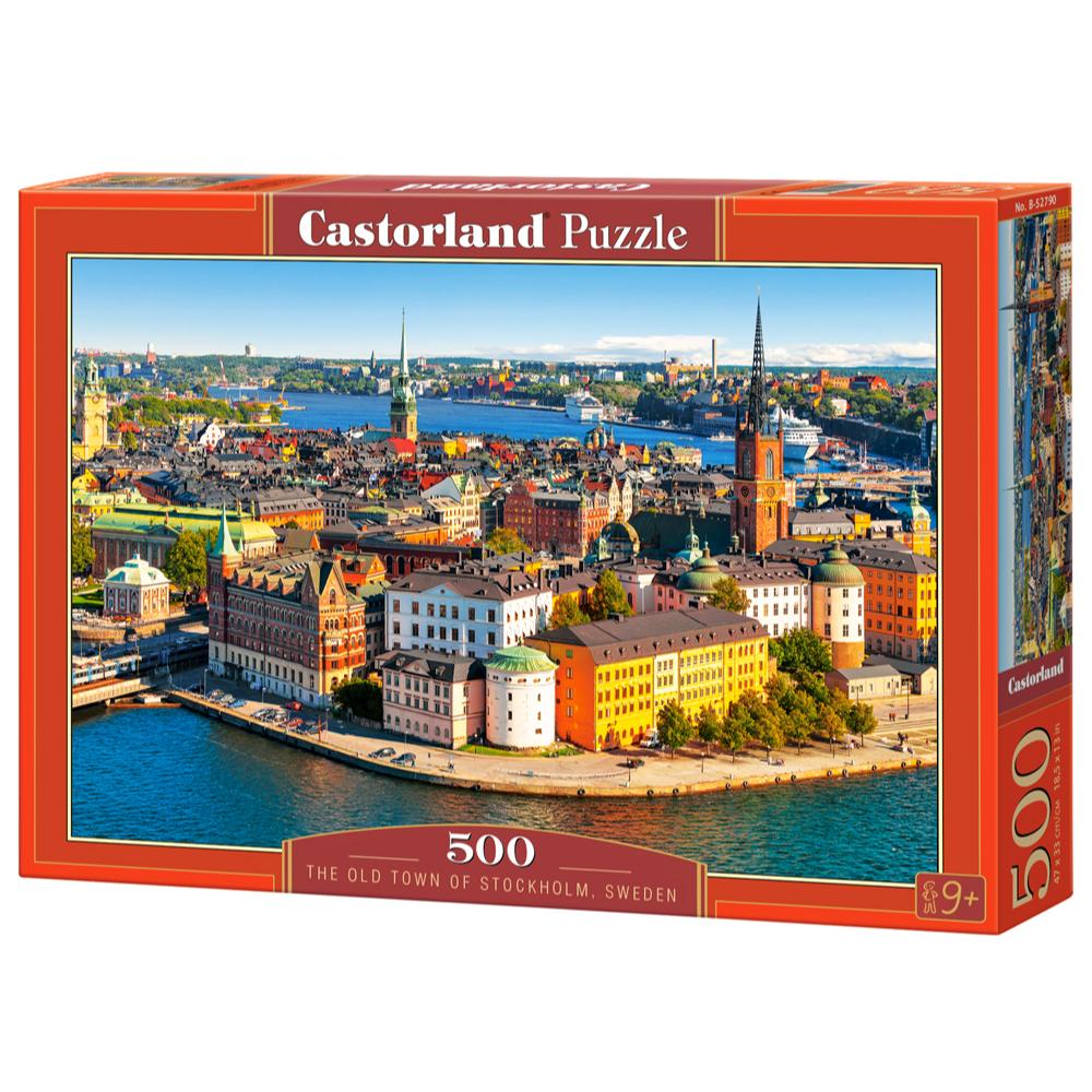 Puzzle 500 Pezzi - The Old Town of Stockholm, Sweden