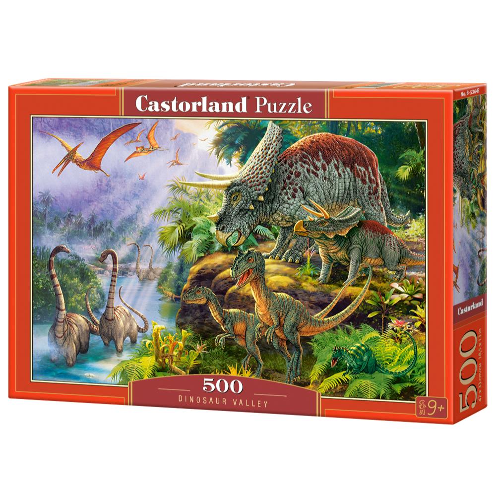 500 Piece Puzzle - Dinosaur Valley