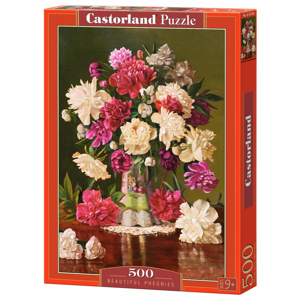 Puzzle 500 Pezzi - Beautiful Pheonies