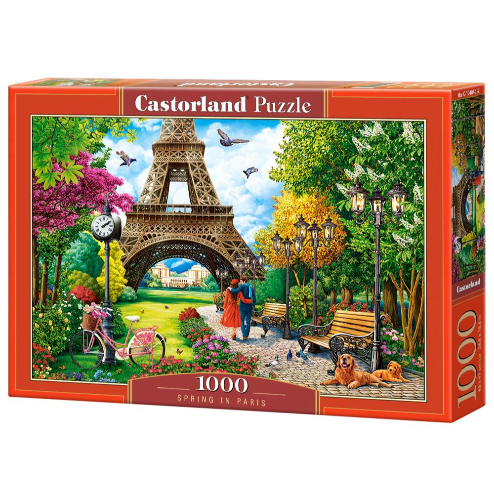 Puzzle 1000 Pieces - Spring in Paris