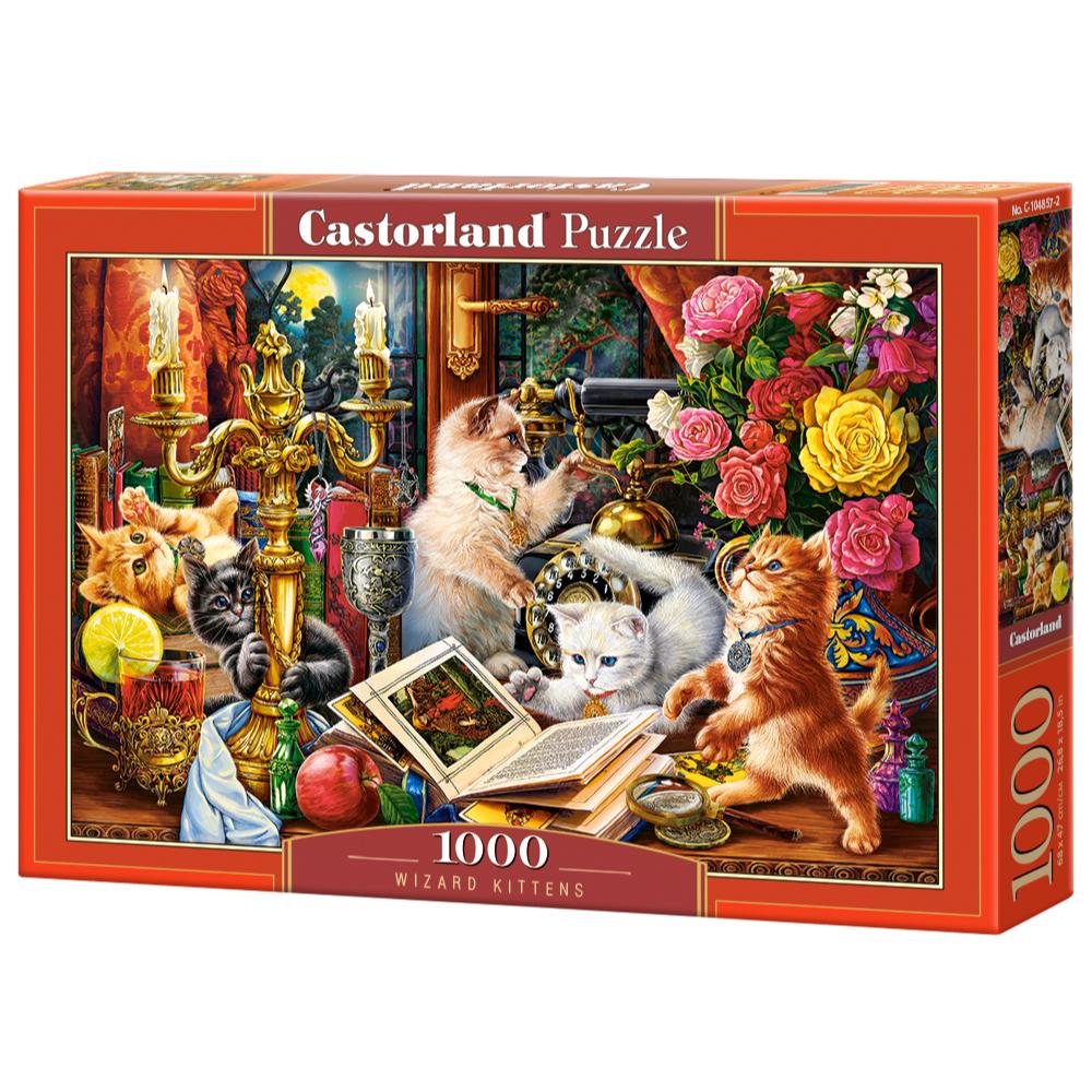 1000 Piece Puzzle - Wizard Kittens
