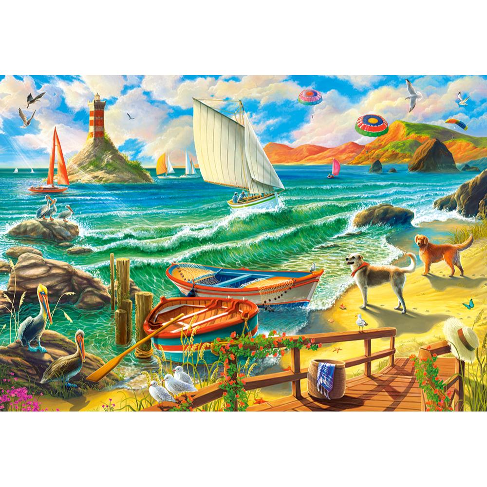 Puzzle 1000 Pezzi - Weekend at the Seaside