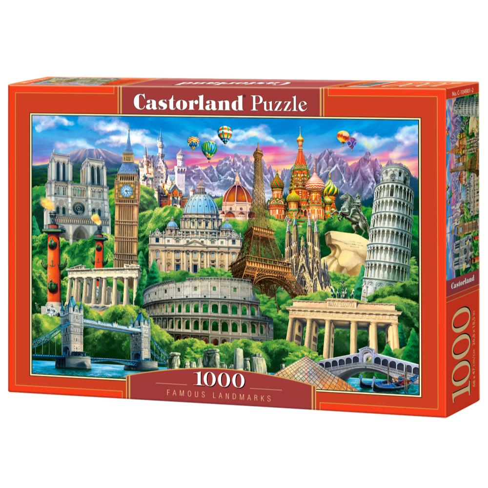 Puzzle 1000 Pezzi - Famous Landmarks