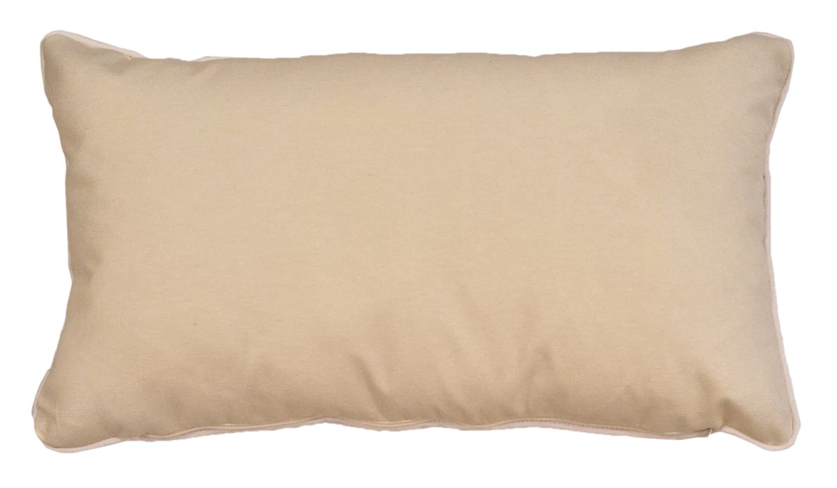 Bricocenter YUNGA REMOVABLE CUSHION COVER 30X50CM WITH WATER-REPELLENT STAIN-RESISTANT PIPING GREEN BACK DYED