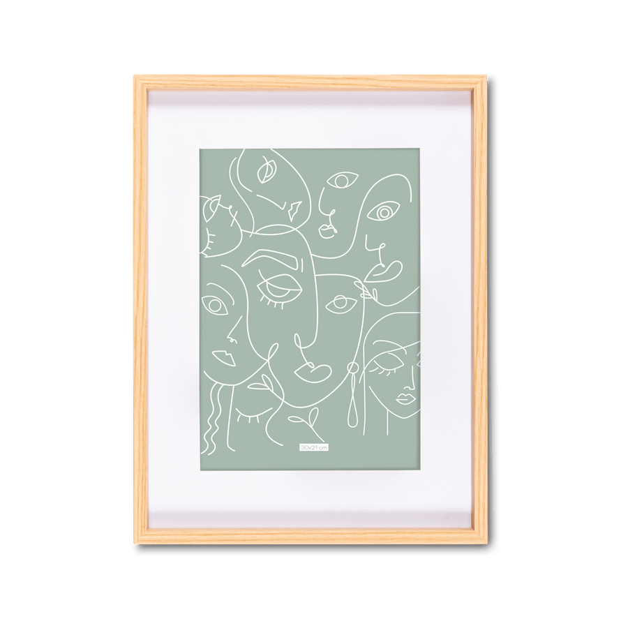 Casa ARTY PHOTO FRAME 30X21CM NATU