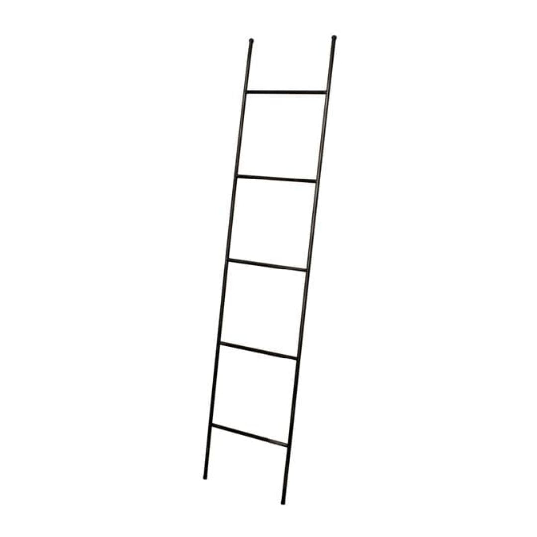 IRON Black decorative ladder H 161 x W 36 x D 1 cm