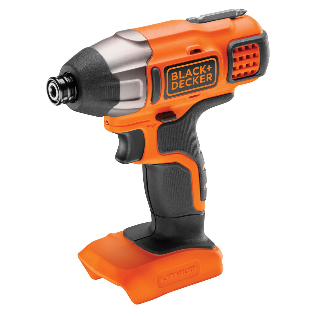 BLACK & DECKER 18V CORDLESS IMPACT DRILL WITHOUT BATTERY AND CHARGER