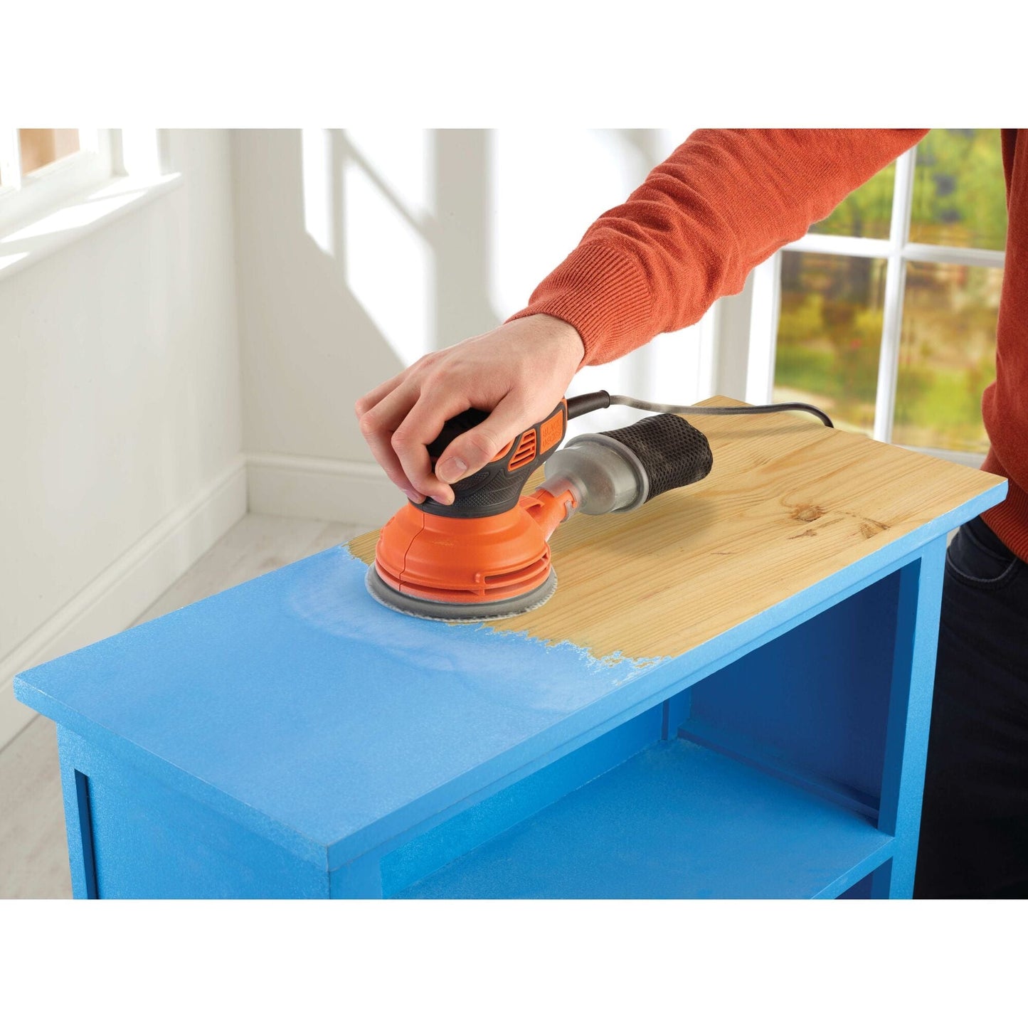 Bricocenter BLACK+DECKER KA199-QS 240W 125MM RANDOM ORBITAL SANDER