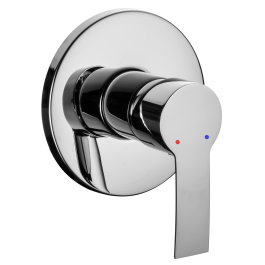 BUILT-IN SHOWER MIXER BRAIES CHROME