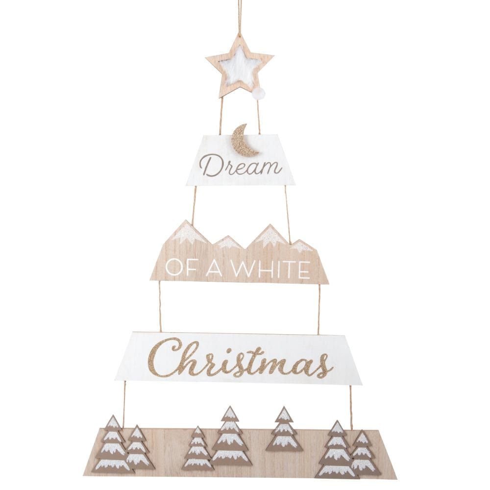 Maisons du Monde Hanging Christmas tree decoration