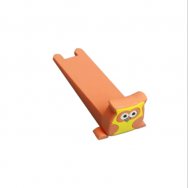 SILICONE OWL DOORSTOP L4.5 H3CM