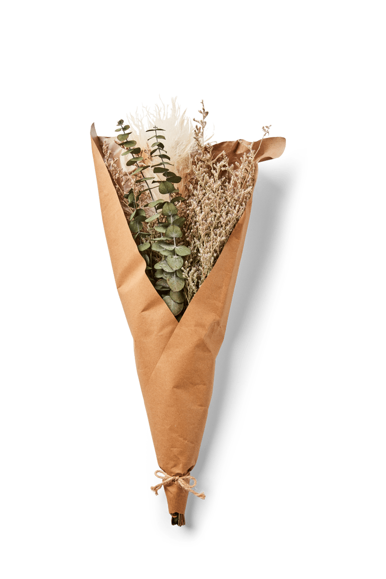 PROVENCE DRIEDFLOWER BOUQ 55CM