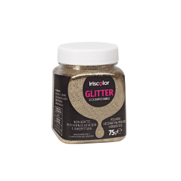 ECO-FRIENDLY GOLD GLITTER POWDER 75GR