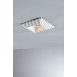 RECESSED SPOTLIGHT SPECTRUM PLASTER 12.5X12.5 CM GU10=42W