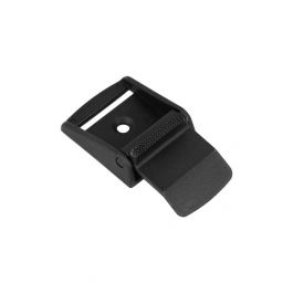 PLASTIC ADJUSTMENT BUCKLE 32MM BLACK 2PCS