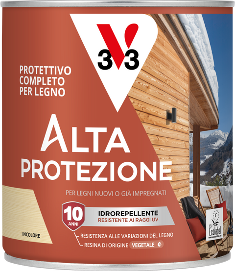 Colourless, bio-based protective wood stain, high protection, V33, 750 ml