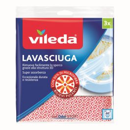 MULTIPURPOSE SCRUBBING CLOTH WITH ODOUR STOP 3 PIECES