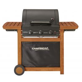 BBQ ADELAIDE 3 WOODY L DUALGAS DUAL-FUEL GAS AND NATURAL GAS WITH TROLLEY F