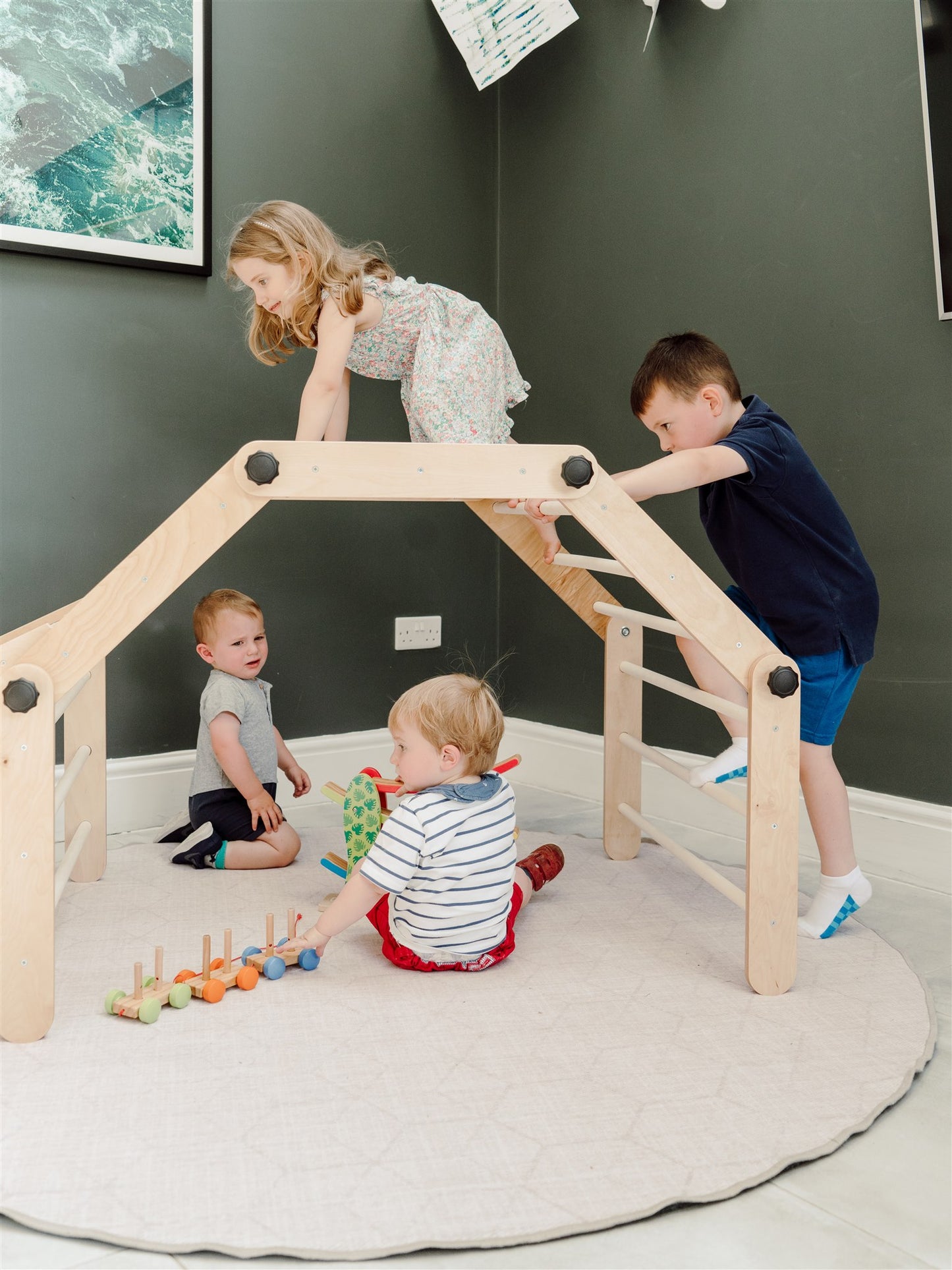 Pikler triangle additional section