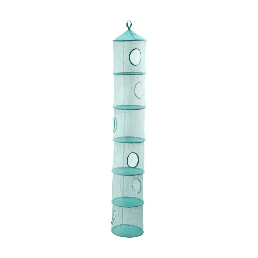 Ikea IKEA PS FÃNGST 6-compartment hanging carrier - turquoise