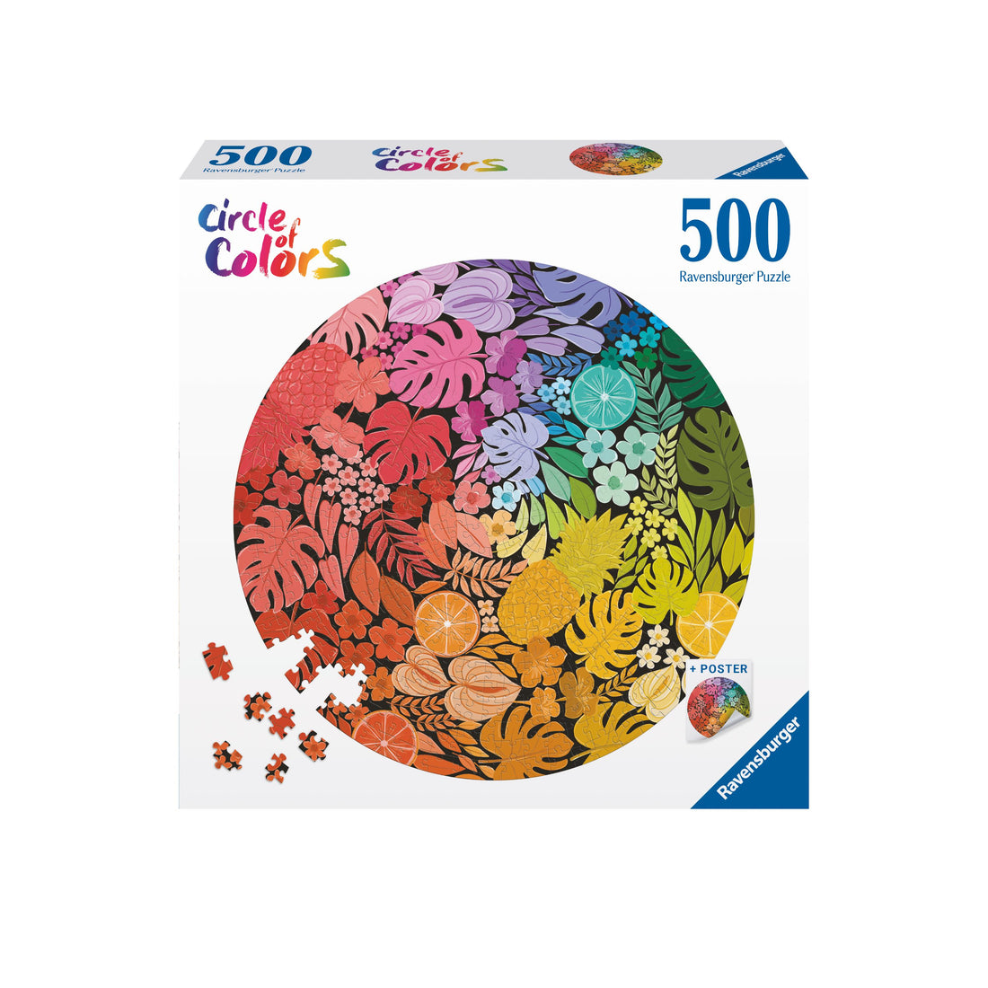 Puzzle da 500 Pezzi - Circle of Colors: Tropical