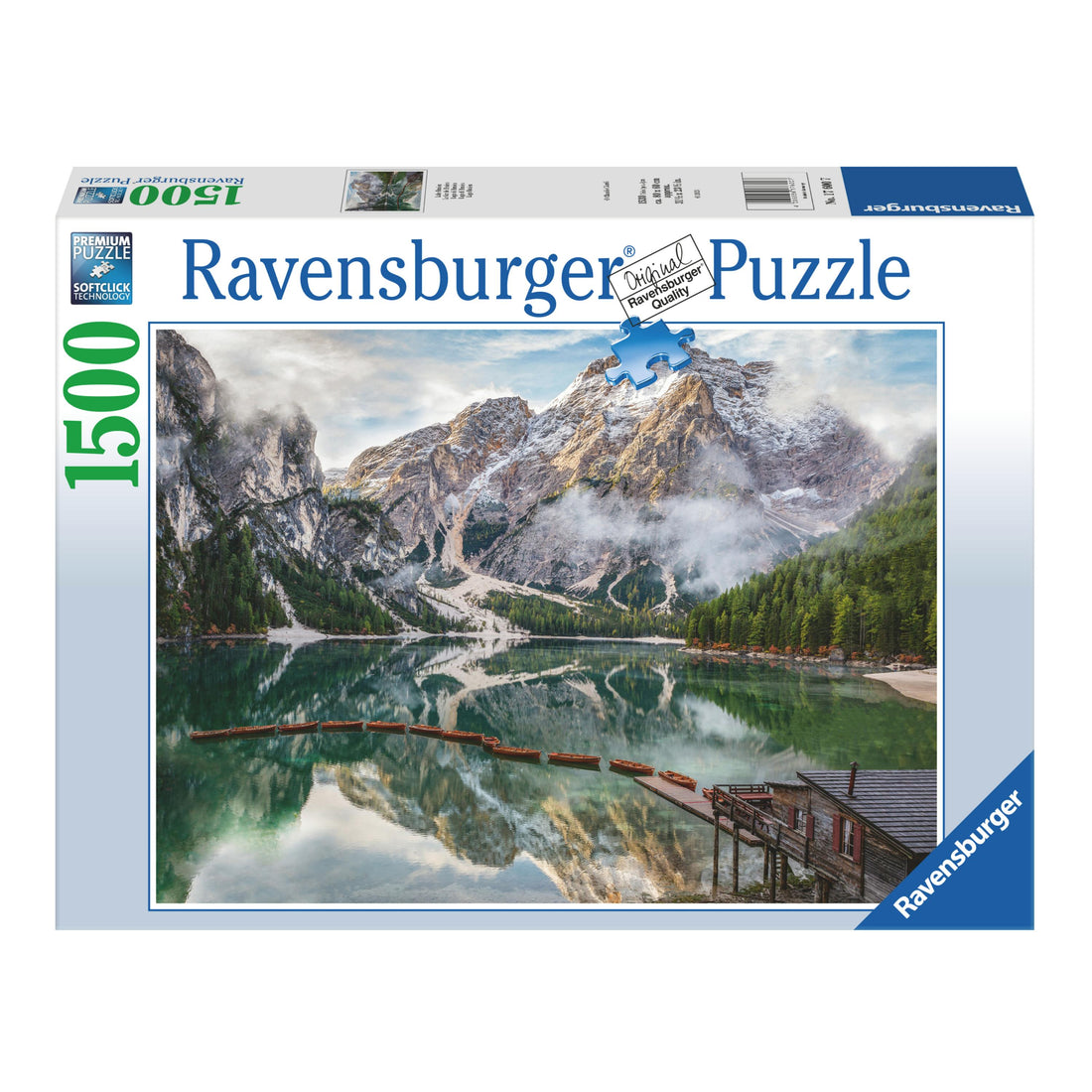 1500 piece puzzle - Lake Braies