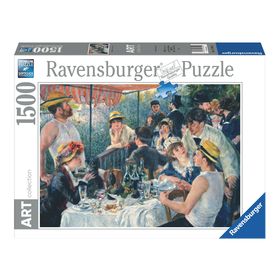 1500 piece puzzle Art Collection - Renoir: The Rowers&#39 Breakfast
