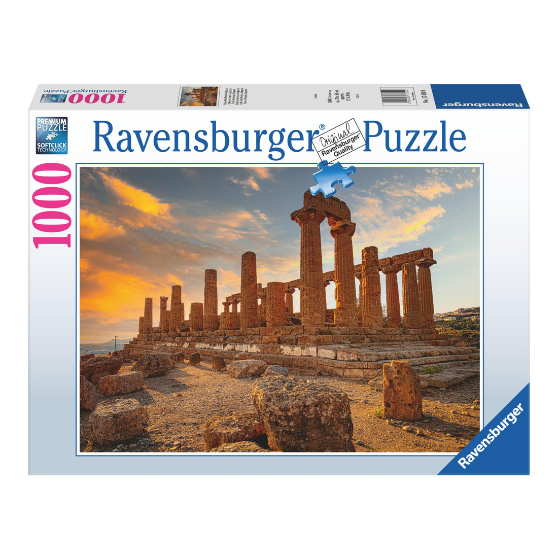 1000 piece puzzle - Valley of the Temples Agrigento