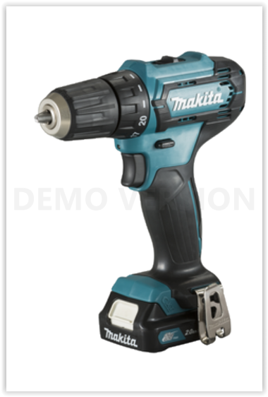 MAKITA IMPACT DRILL 12V 2AH 2 LITHIUM BATTERIES, WITH CASE