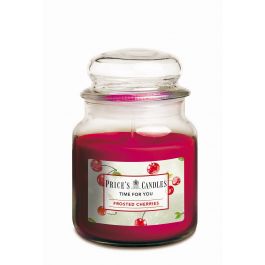 CANDLE IN JAR TIME FOR YOU 50-60H FROSTED CHERRIES