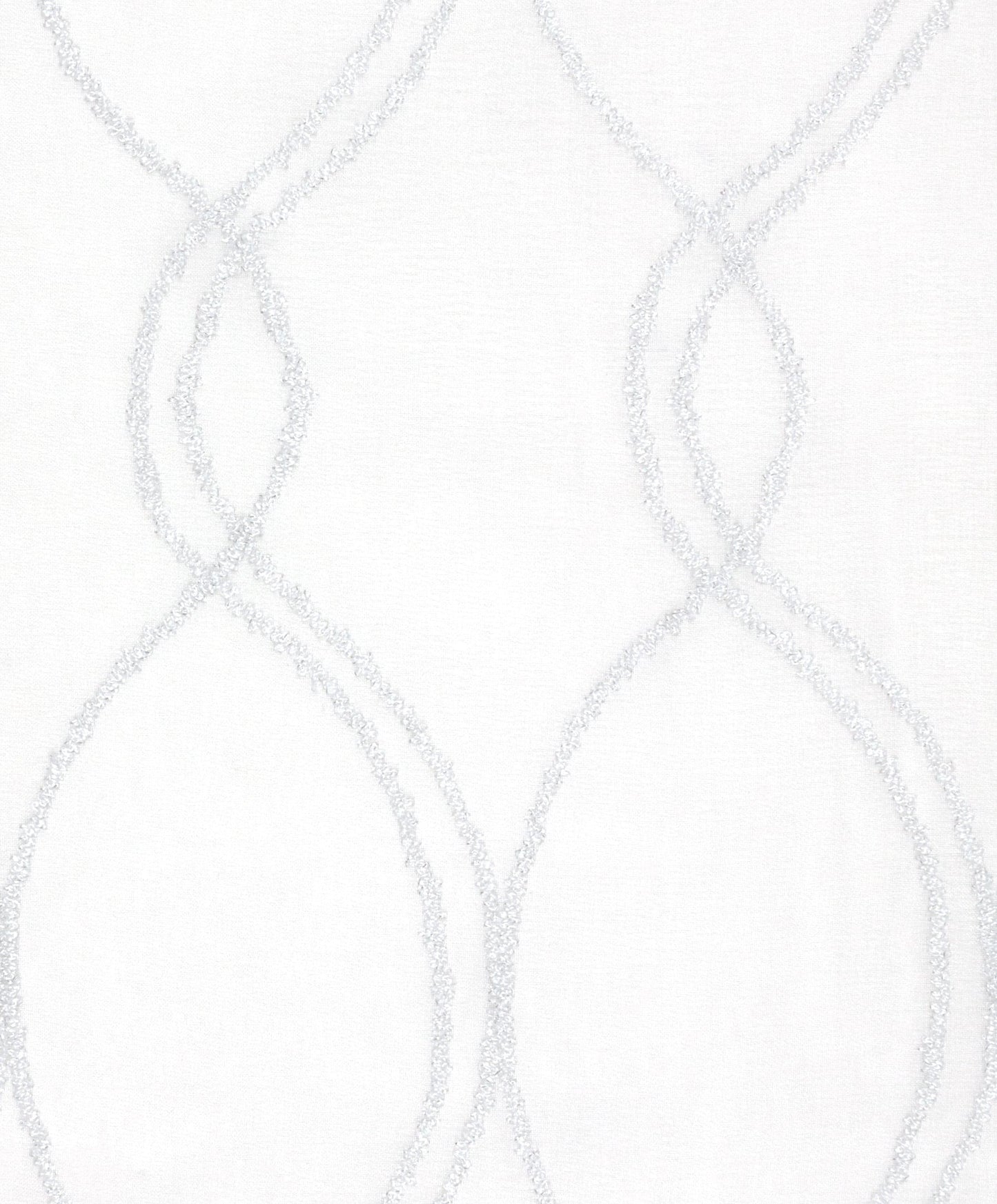 Bricocenter VOLUTES WHITE FILTER CURTAIN 140X280 CM HIDDEN CURTAIN and PASSER BLIND