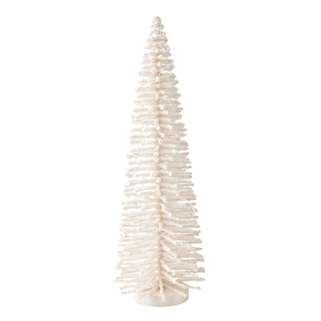 Casa ICY White decorative tree H 50 cm