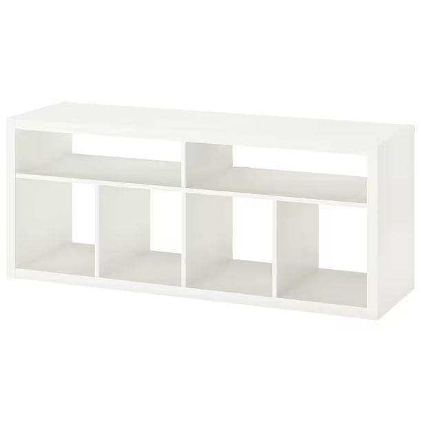 Ikea KALLAX - TV bench, white, 147x60 cm