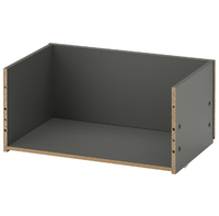 BESTÅ drawer frame, dark grey, 60x25x40 cm