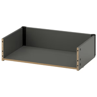 BESTÅ drawer frame, dark grey, 60x15x40 cm