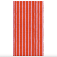 VÄGSKYLT rug, flatwoven, pink/orange, 80x150 cm