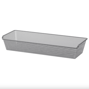 Ikea KOMPLEMENT - Mesh basket, dark gray, 100x35 cm