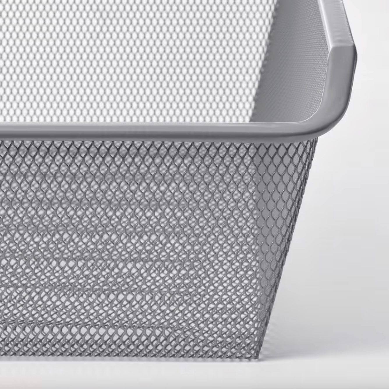 Ikea KOMPLEMENT - Mesh basket, dark gray, 100x35 cm