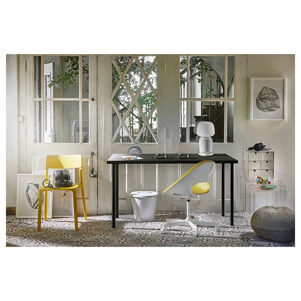 ADILS leg, black, 4 cm