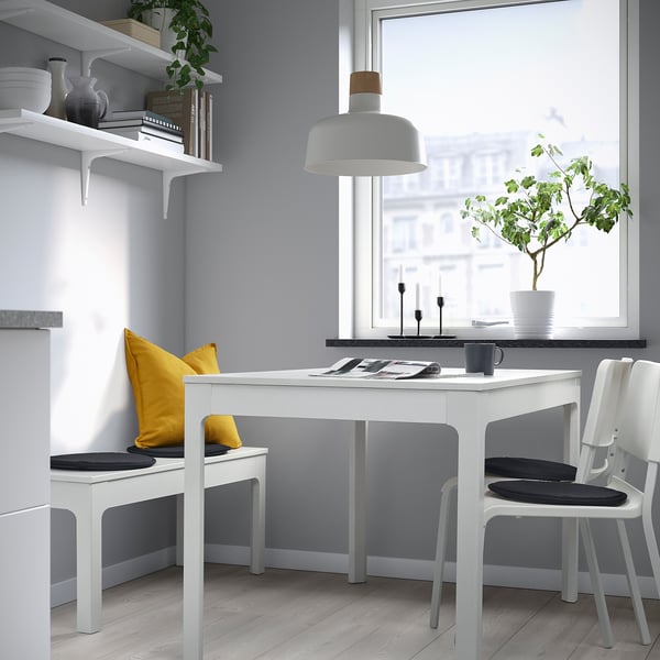 ÄNGSFRÄKEN chair pad, black, 36 cm