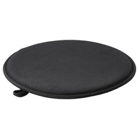 ÄNGSFRÄKEN chair pad, black, 36 cm