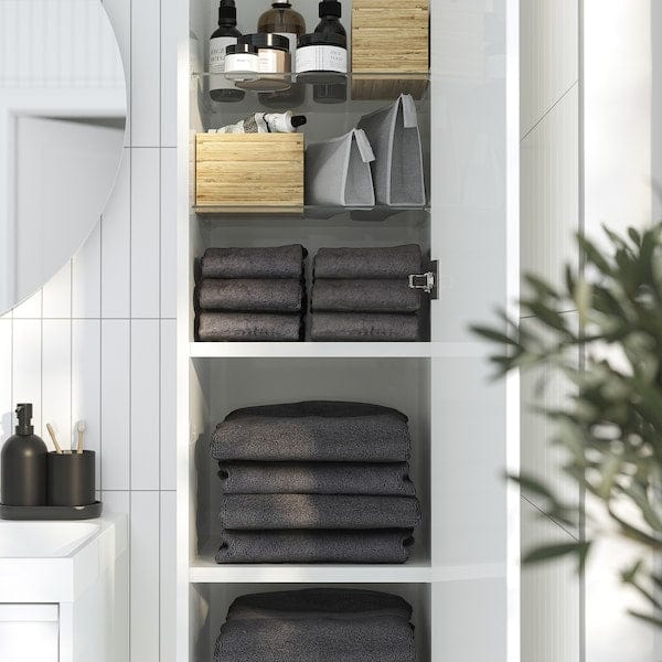 Ikea ÄNGSJÖN - High cabinet with door, high-gloss white, 40x35x195 cm